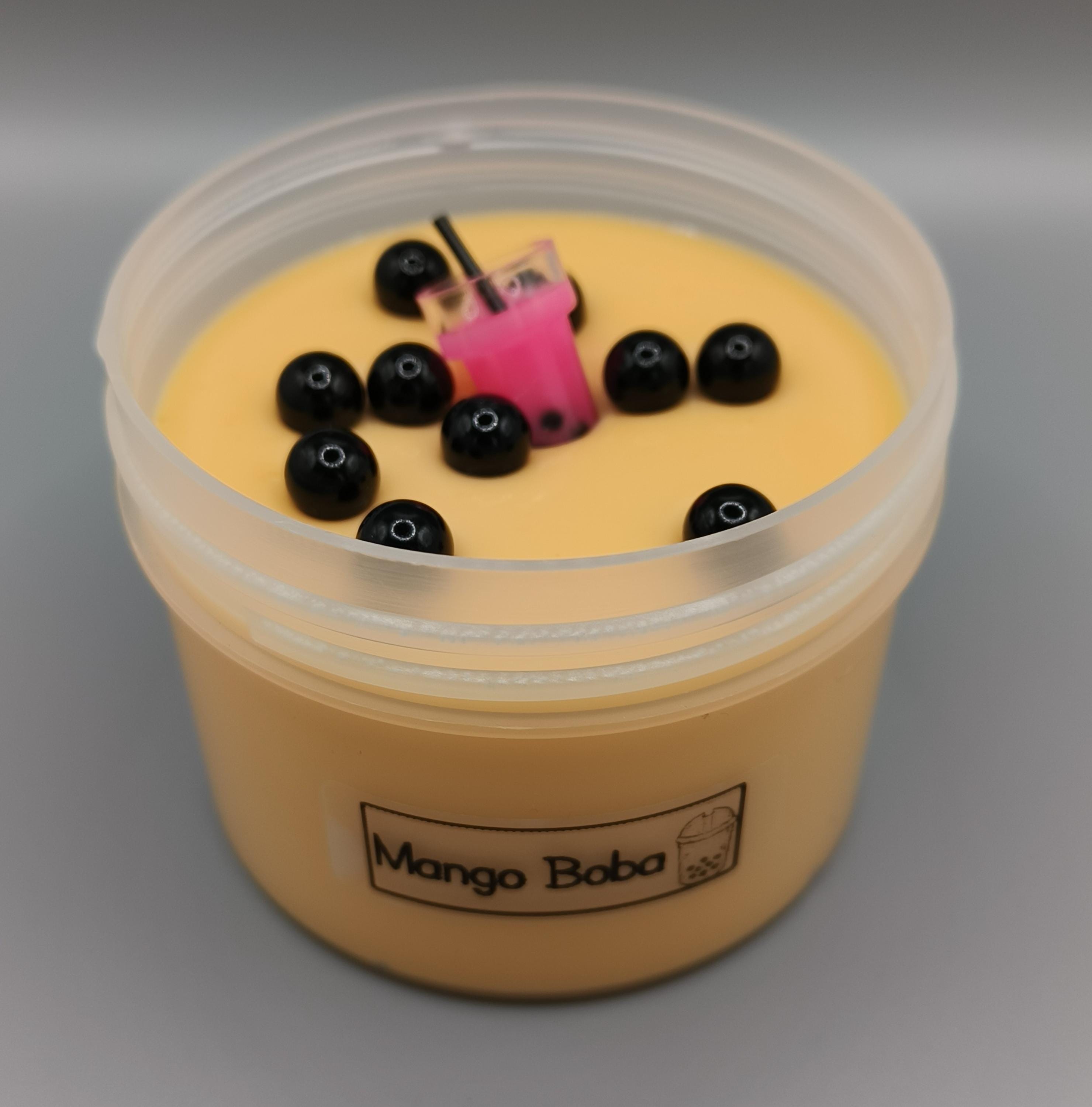 Mango Boba Slime
